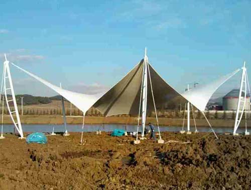 長春膜結構在沙地上建造的可能性分析